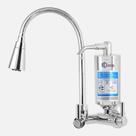Torneira de Parede para Cozinha com Filtro Dazie Metais Bica Gourmet Flexível em ABS Cromado