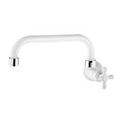 Torneira de Parede Para Cozinha Longa Horizontal Marujá Branca 1/2x3/4 Viqua Torneira de Parede Para Cozinha Longa Horizontal Marujá Branca 1/2x3/4 Viqua