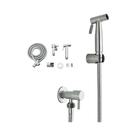 Torneira De Parede Preta Em Aço Inoxidável 304 Níquel Para Bidê Feminino Com Jato Único De Água Fria Torneira De Parede Preta Em Aço Inoxidável 304 Níquel Para Bidê Feminino Com Jato Único De Água Fria