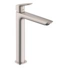 Torneira de pia de banheiro hansgrohe Logis Fine Modern Brushed Nickel