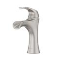 Torneira de pia de banheiro Pfister Jaida Single Handle Nickel