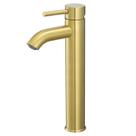 Torneira de pia de banheiro VOTON Vessel Brushed Gold Single Handle