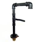 Torneira design industrial classica pvc registro esfera 1/2