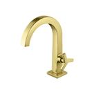 Torneira Docol City 876372 de Bancada Ouro Escovado Torneira Docol City 876372 de Bancada Ouro Escovado