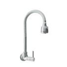 Torneira egaplast gourmet mult. metal parede 1/4v.