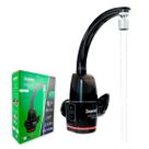 Torneira Eletrônica Zagonel Prima Preta Black Touch Bica Giratória Controle de Temperatura Torneira Eletrônica Zagonel Prima Preta Black Touch Bica Giratória Controle de Temperatura