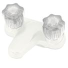 Torneira Empire Faucets U-YJW77W Branca com Manípulos de 10 cm
