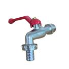 Torneira Esfera Valvula Jardim Quintal Tanque 1/2 Metalica Acabamento Brilhante Cor Prateado