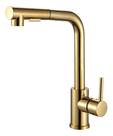 Torneira extensíva dourado misturador monocomando Torneira extensíva dourado misturador monocomando