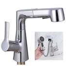 Torneira Extensivel Gourmet Cozinha Banheiro Pia Bancada Mesa Ducha Dois Jatos Monocomando Articulada Sofisticado Luxo Moderno
