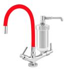 Torneira Filtro Cozinha Bancada Flexível 2186 Red C-72 Torneira Filtro Cozinha Bancada Flexível 2186 Red C-72