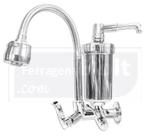 Torneira Filtro Gourmet Luxo Jato Duplo Mecanismo Cerâmico