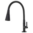 Torneira Flexível Preta para Cozinha Ideal para Bancada, Balcão ou Mesa Torneira Flexível Preta para Cozinha Ideal para Bancada, Balcão ou Mesa