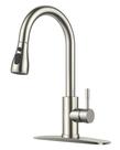 Torneira FORIOUS com Spray Retrátil em Aço Inoxidável 38 cm
