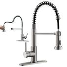 Torneira Goumert Cozinha Monocomando Misturador Agua Quente Fria Mesa Bancada Pia Moderna Extensivel Limpeza Restaurante Hotel