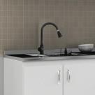Torneira Goumet Pull Down Monocomando Agua Quente e Fria Bancada Cozinha