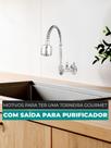 Torneira Gourmet Bica Flexível Móvel com Saída para Filtro de Água ou Purificador Abs 2 Modos de Jato Torneira Gourmet Bica Flexível Móvel com Saída para Filtro de Água ou Purificador Abs 2 Modos de Jato