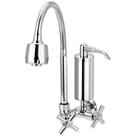 Torneira Gourmet Com Filtro Cozinha Parede Metal e ABS Torneira Gourmet Com Filtro Cozinha Parede Metal e ABS