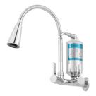 Torneira Gourmet com Filtro Parede Bica Flexível, 2 Jatos Modelo Cone CasaGrande Mundial Torneira Gourmet com Filtro Parede Bica Flexível, 2 Jatos Modelo Cone CasaGrande Mundial