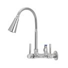 Torneira Gourmet Cone Cromado com Saida para Filtro ou Purificador Parede Abs 6,4 mm