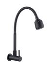 Torneira Gourmet Cozinha Inox Gir Parede Longa Preto NOX05B Doan