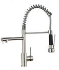 Torneira Gourmet Cozinha Monocomando Aço Inox 304 2 Saídas Luxo Cor Prata - Brinovar