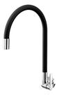 Torneira Gourmet Cozinha Parede Flexível Docol Galiflex Pret Acabamento Cromado Cor Cromo/preto
