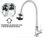 Torneira Gourmet De Bancada Luxo Para Cozinha 1/4 De Volta Torneira Gourmet De Bancada Luxo Para Cozinha 1/4 De Volta