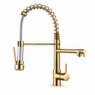Torneira Gourmet Dourada 50cm Monocomando Belcca Bancada Cozinha Bica 360 TGM50CBZ