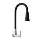 Torneira gourmet egaplast preta cr. pare 1/4 al 53cm