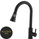 Torneira Gourmet Extensível Monocomando para Cozinha Preta Torneira Gourmet Extensível Monocomando para Cozinha Preta