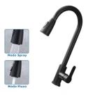 Torneira Gourmet Extensível Monocomando para Cozinha Preta
