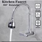 Torneira Gourmet Flexível Cozinha Parede Parede aço Bancada Monocomando Com Spray Flexível