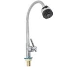 Torneira Gourmet Flexível Cromada Cozinha Mesa Bancada 1/4 Volta Lorben Gt675