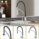 Torneira Gourmet Luxo Florença Monocomando Flexível GoldenX