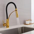 Torneira Gourmet Misturador Monocomando Cozinha Dourado Torneira Gourmet Misturador Monocomando Cozinha Dourado