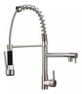 Torneira Gourmet Misturadora Monocomando Luxo Premium Inox cromada