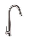 Torneira Gourmet Monocomando Aço Escovado com Ducha Extensível
