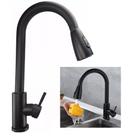 Torneira Gourmet Monocomando Cozinha Agua Quente Fria Bancada Luxo Moderna Pull Down