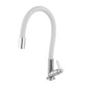 Torneira Gourmet Para Cozinha Flexível Para Bancada 1/4 de Volta Branco Da Linha Color