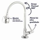 Torneira Gourmet Para Pia Cozinha Mesa Bancada Luxo Torneira Gourmet Para Pia Cozinha Mesa Bancada Luxo