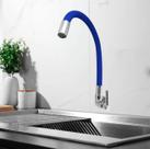 Torneira Gourmet Quadrada Parede Tubo Lisa Azul CasaGrande Mundial - Um Novo Conceito.