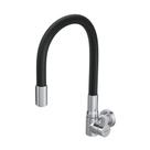 Torneira Hydra HydraMotion Flexível de Parede Preta / Cromada
