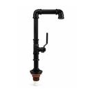 Torneira Industrial Preta Fosca para Lavabo ou Pia Acionamento 1/4 de Volta Design Moderno Artesanal Torneira Industrial Preta Fosca para Lavabo ou Pia Acionamento 1/4 de Volta Design Moderno Artesanal