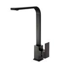 Torneira Inox Cozinha Misturador Monocomando Mesa Preto ME14B Doan