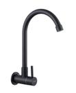 Torneira Inox Giratória Parede Longa Preto NOX01B Doan Torneira Inox Giratória Parede Longa Preto NOX01B Doan