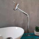 Torneira Inox Link Bancada Bica Alta Inox Grascan
