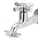 Torneira jardim longa abs cromado c31 com bico e canopla - Império Ind Torneira jardim longa abs cromado c31 com bico e canopla - Império Ind