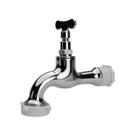 Torneira Jardim Tanque Quintal Cromada 100 Metal Meia Polegada x três Quartos de Polegada