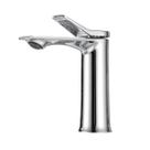 Torneira Lavabo Prateada Misturador Monocomando Pia Luxo